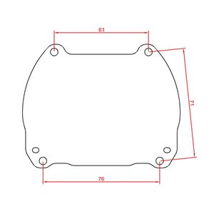 Subaru Impreza 2007-2011 комплект отражателей для фар Субару Импреза