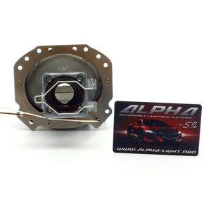 замена линзAudi A6 C6 Биксеноновые линзы Alpha Hella 2R Classic 3.0" с ручной настройкой ауди а6 с6