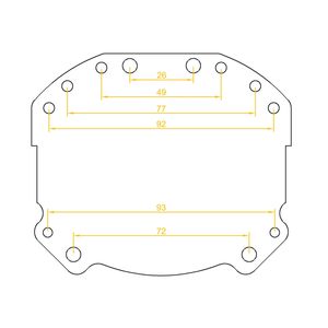 замена линзAudi A6 C6 Биксеноновые линзы Alpha Hella 2R Classic 3.0" с ручной настройкой ауди а6 с6