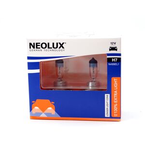 Галогеновая лампа H7 Neolux Extra Light +130% 12v 55w N499EL1-2SCB