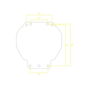 Светодиодные билинзы Biled Alpha №5 для Toyota Avensis 2009-2011