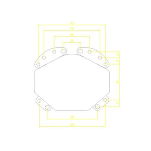 Светодиодные билинзы Biled Alpha №5 для Mercedes-Benz R-class W251 (2005-2007) с креплением под Hella 2