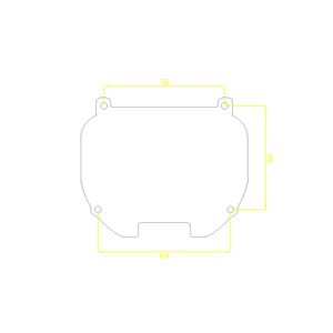 Светодиодные билинзы Biled Alpha №5 для Mercedes-Benz E-class W211/S211 (2006-2009) с креплением под Hella Intellect