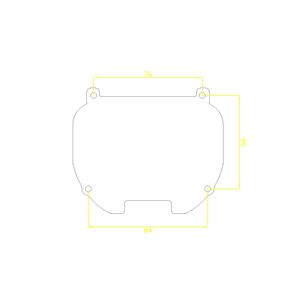 Светодиодные билинзы Biled Alpha №5 для Volkswagen Touareg NF (2010-2014) с креплением под Hella Intellect