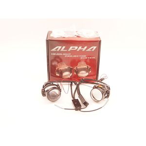 Бидиодные линзы Alpha Morimoto 1.8" 5500К