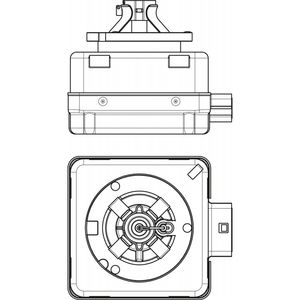 Ксеноновая лампа  PHILIPS XENON X-TREME VISION D1S 85415XVC1