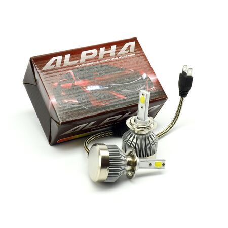 светодиодные лампы Alpha C6 альфа с6 цоколь H7 Н7 купить с гарантией