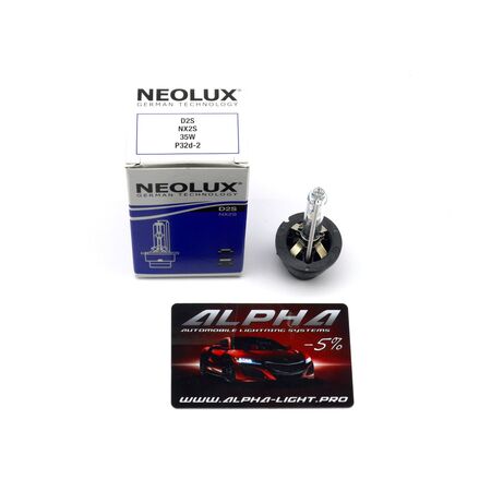 Ксеноновая лампа NeoLux D2S NX2S Original неолюкс оригинал купить недорого с доставкой д2с