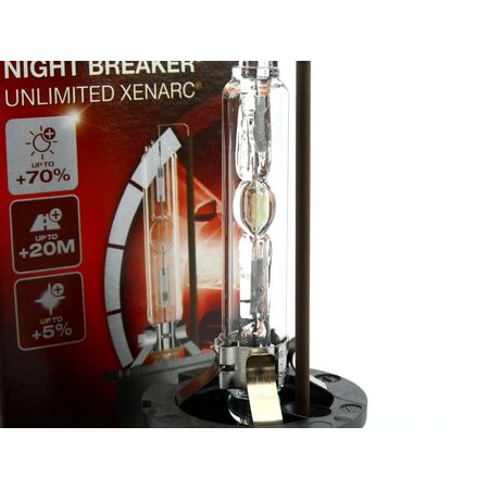 Ксеноновая лампа Osram D2S Xenarc Night Braker Unlimited 66240XNB осрам ксенарк найтбрейкер анлимитед купить недорого с доставкой д2с