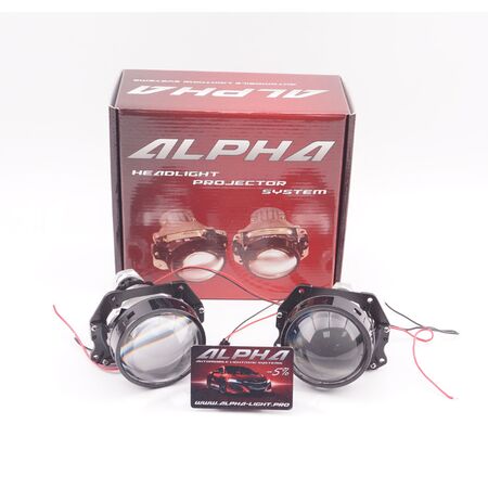 Бидиодные линзы Alpha Morimoto 2.5" 5500К