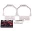 Рамки переходные для Toyota Venza (2008-2012)  на линзы Hella 3, Hella R и Koito Q5